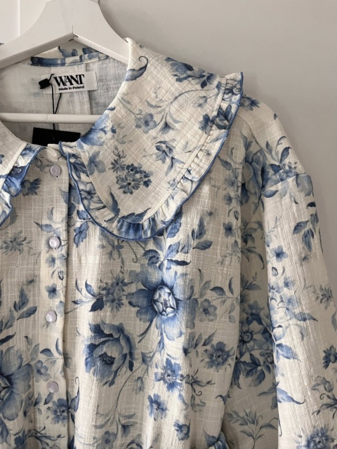 DAMSKA PIŻAMA/KOMPLET Z KWIATOWYM WZOREM