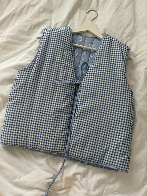 KAMIZELKA W KWIATY DAISY