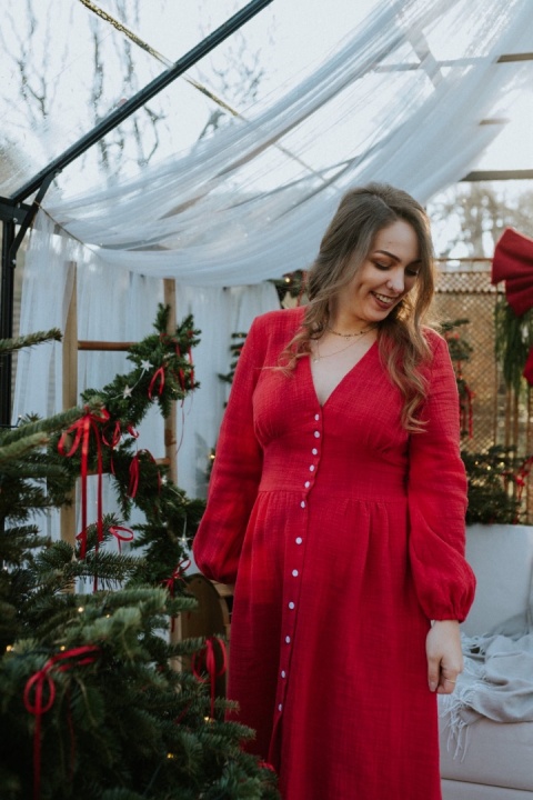 SUKIENKA PRIME CZERWONA