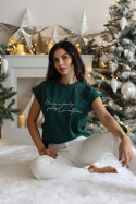 T-SHIRT HAVE A HOLLY JOLLY CHRISTMAS BUTELKA